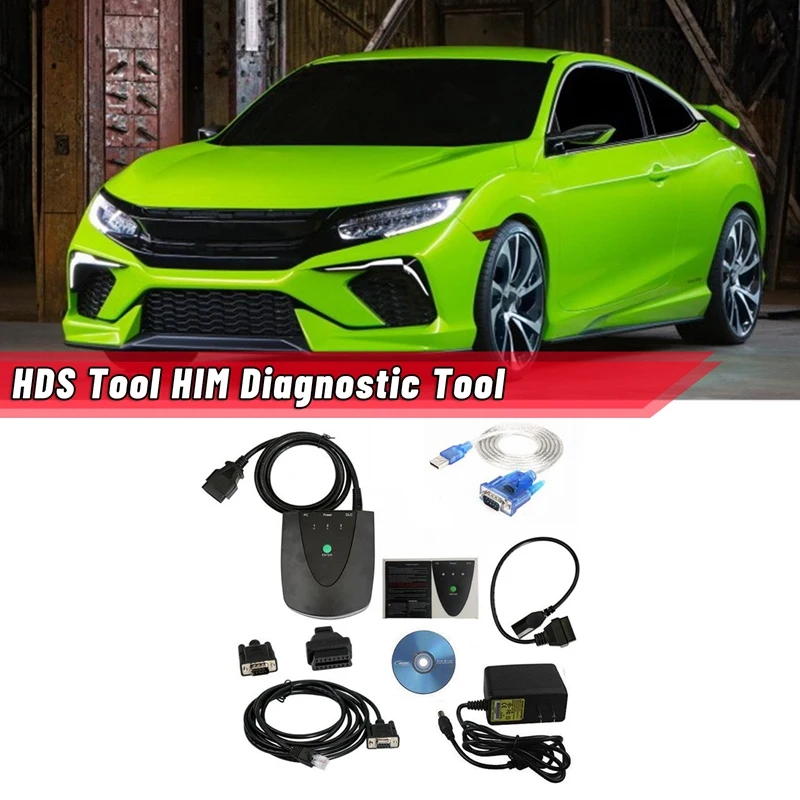 

Инструмент Диагностический V3.104.24 HDS диагностический инструмент для Honda HDS с двойной платой USB1.1 на RS232 OBD2 сканер