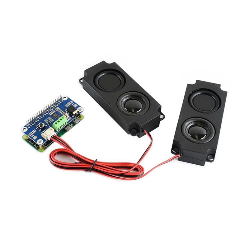 

WM8960 Audio Expansion Board Sound Card Module HAT + Speaker Starter Kit For RPI 0 RPI0 Raspberry Pi Zero 2 W WH 3B Plus