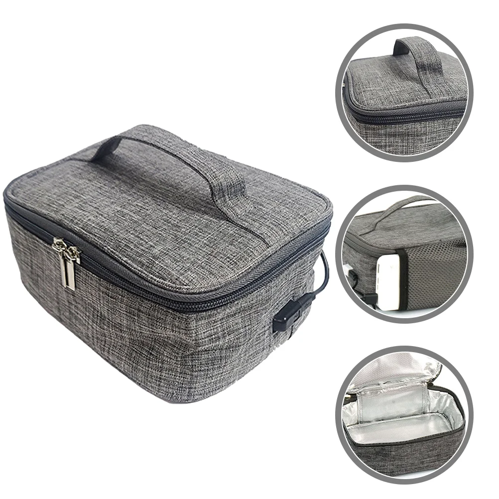 

Bento Heatinglunch Outdoor Portable Daily Resistant Wear Use Box Storage Handheld Reusable Function Multi Accessories Holder