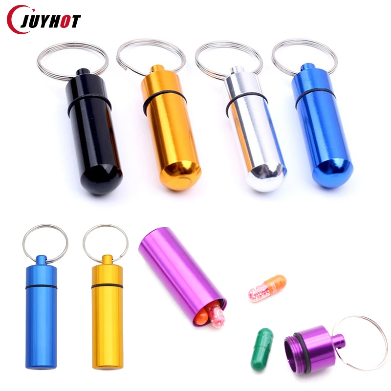 

Портативный водонепроницаемый мини-контейнер для таблеток, 1 шт.