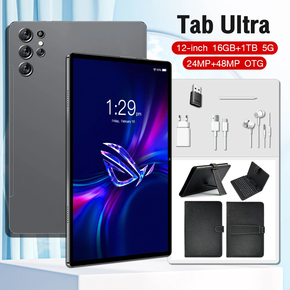 12-дюймовый планшет Snapdragon 8 Gen 2 WIFI Android 13 Tab 8800 мАч
