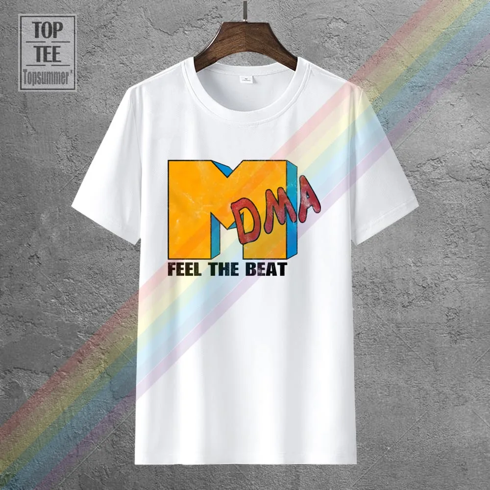 

Футболка с логотипом Mdma Feel The Beat, футболки в стиле эмо и панк, фирменные футболки в стиле рок и хиппи, Японские футболки, женская футболка