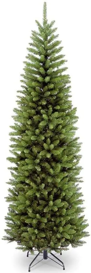 

National Tree Company Artificial Slim Christmas Tree, Green, Kingswood Fir, Includes Stand, 6.5 Feet