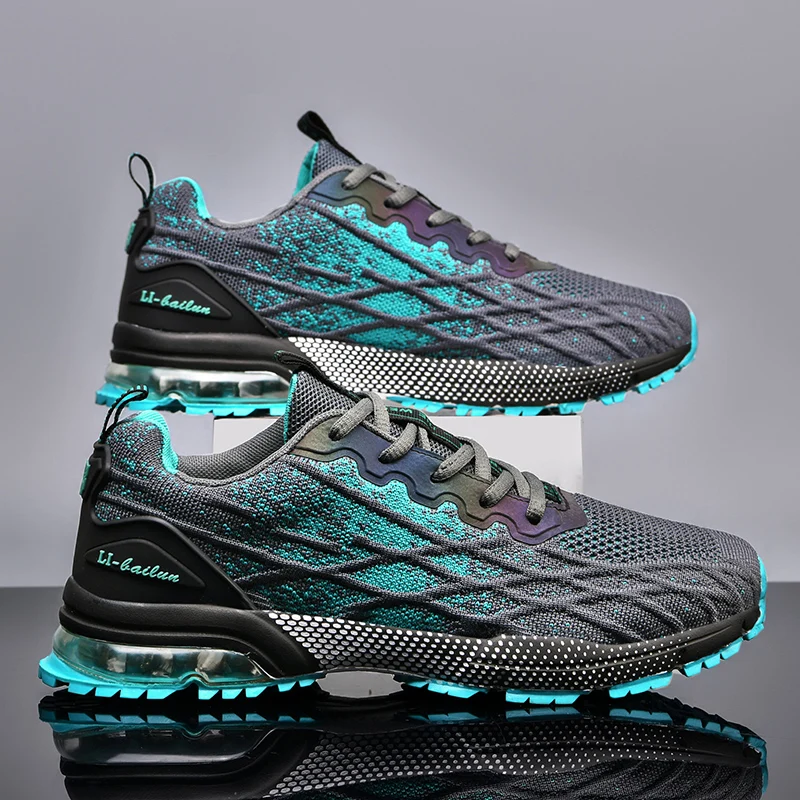 

Мужские повседневные кроссовки, мужская спортивная обувь унисекс, уличные прогулочные Нескользящие кроссовки из сетчатой дышащей резины, мужские кроссовки, 2023