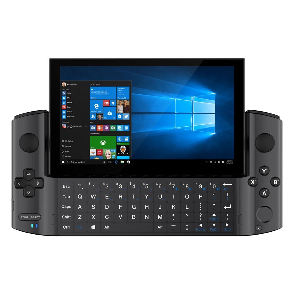 Gaming Laptop GPD WIN 3 WIN3 Mini Notebook Windows 10 Touch Screen Intel Core I7-1195G7 16GB RAM 1TB SSD Backlit Touch Keyboard