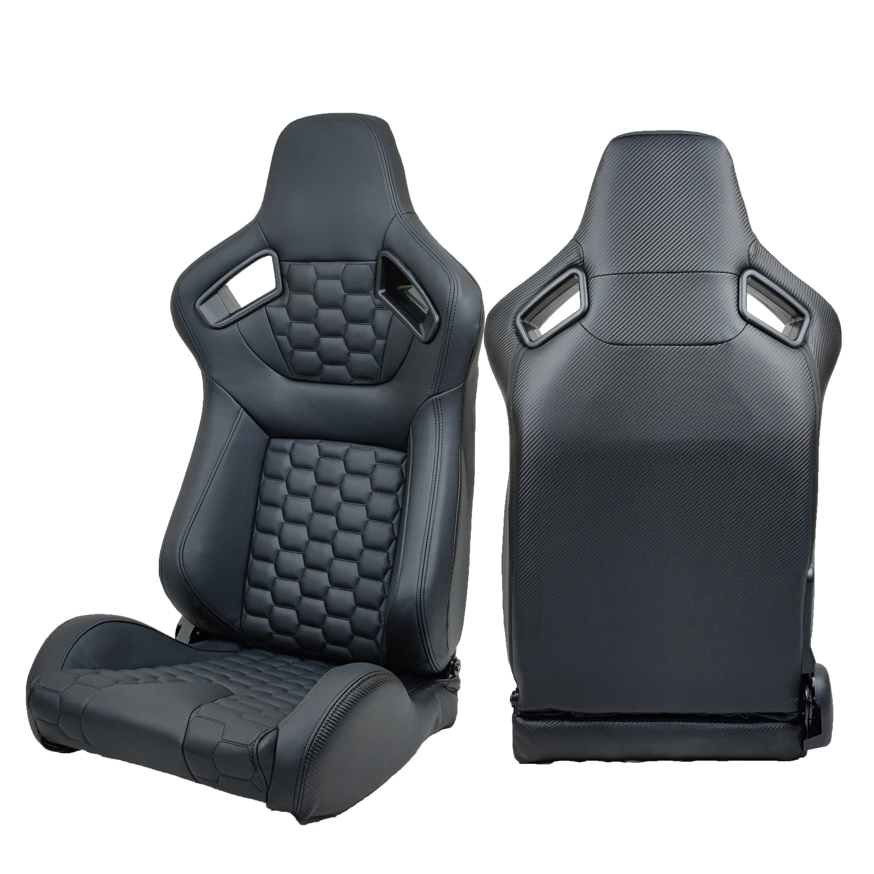 JIABEIR 9008 черные высококачественные кожаные регулируемые сиденья симулятор сим