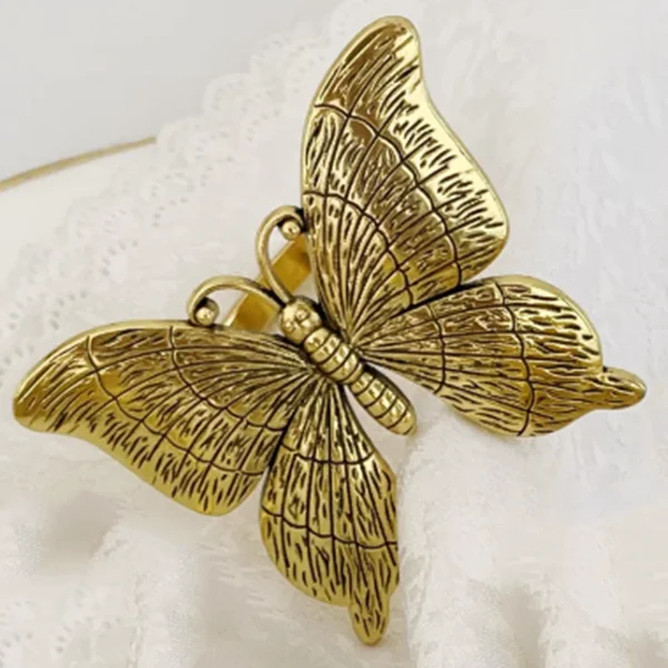 Металлические кольца для салфеток  yhknob, набор из 6 штук