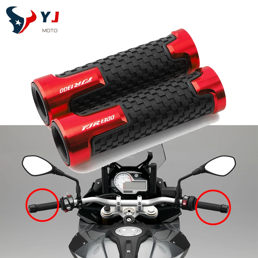 

7/8'' 22mm Universal Motorcycle Accessories Handlebar HandleBar Grip For Yamaha MT03 MT15 MT25 FZ1 FZ6 FZ8 FJR1300 Anti-slip