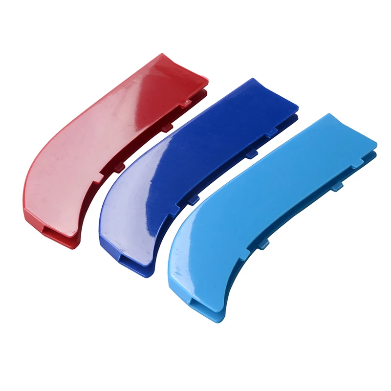 

3Pcs Slats Kidney Front Grill Grille Decal Stripe Cover Clip Trim For BMW F32 F33 2013-2017 M-Sport Decorative Part Grille cover