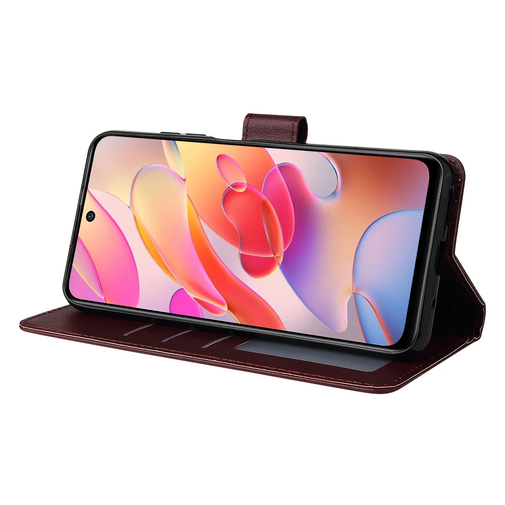 Flip Wallet Case For Xiaomi Redmi 10 10C 9A 9C 9T 8 7A Note 11 Pro 11S 10 Pro 10S 9 Pro 8T 7 Poco X5 Pro X4 GT C40 Leather Case