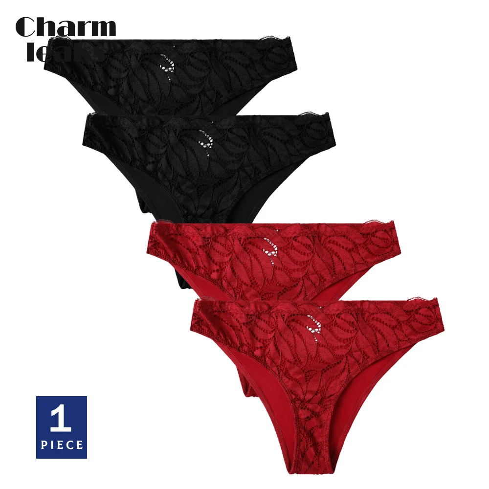 

Трусики женские кружевные однотонные, 1 шт.