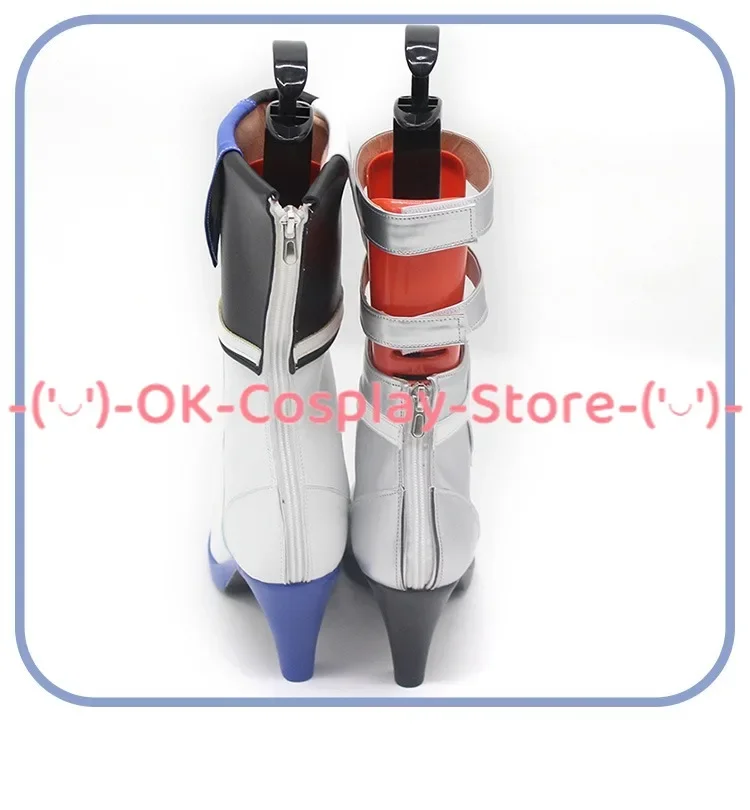 Ouro Kronii обувь для косплея из искусственной кожи Хэллоуин карнавальные ботинки Vtuber
