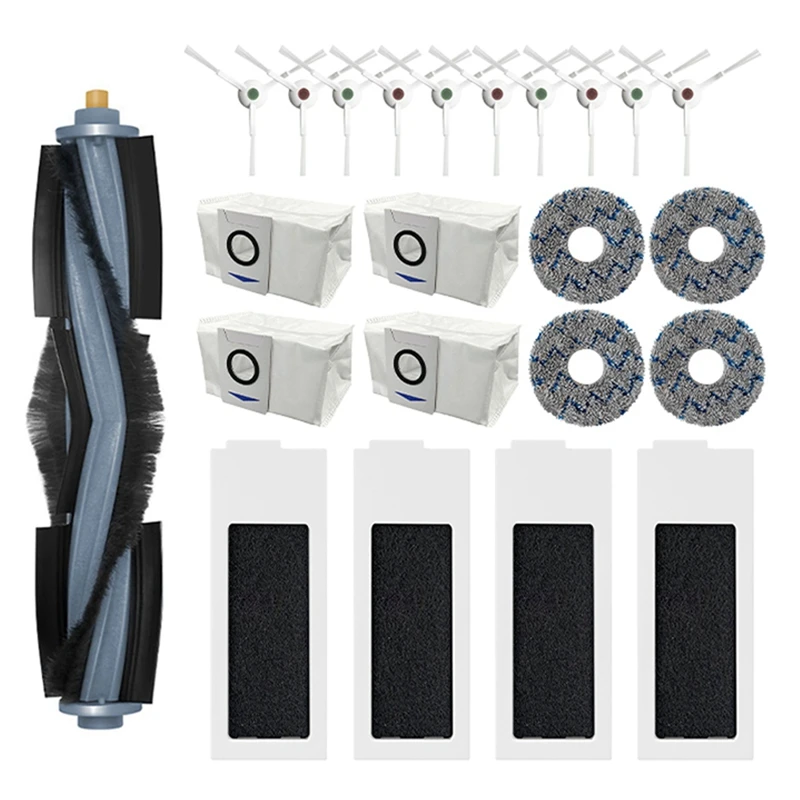 

Для Ecovacs Deebot T20 OMNI основная боковая щетка Швабра Ткань HEPA фильтр пылевые мешки Замена