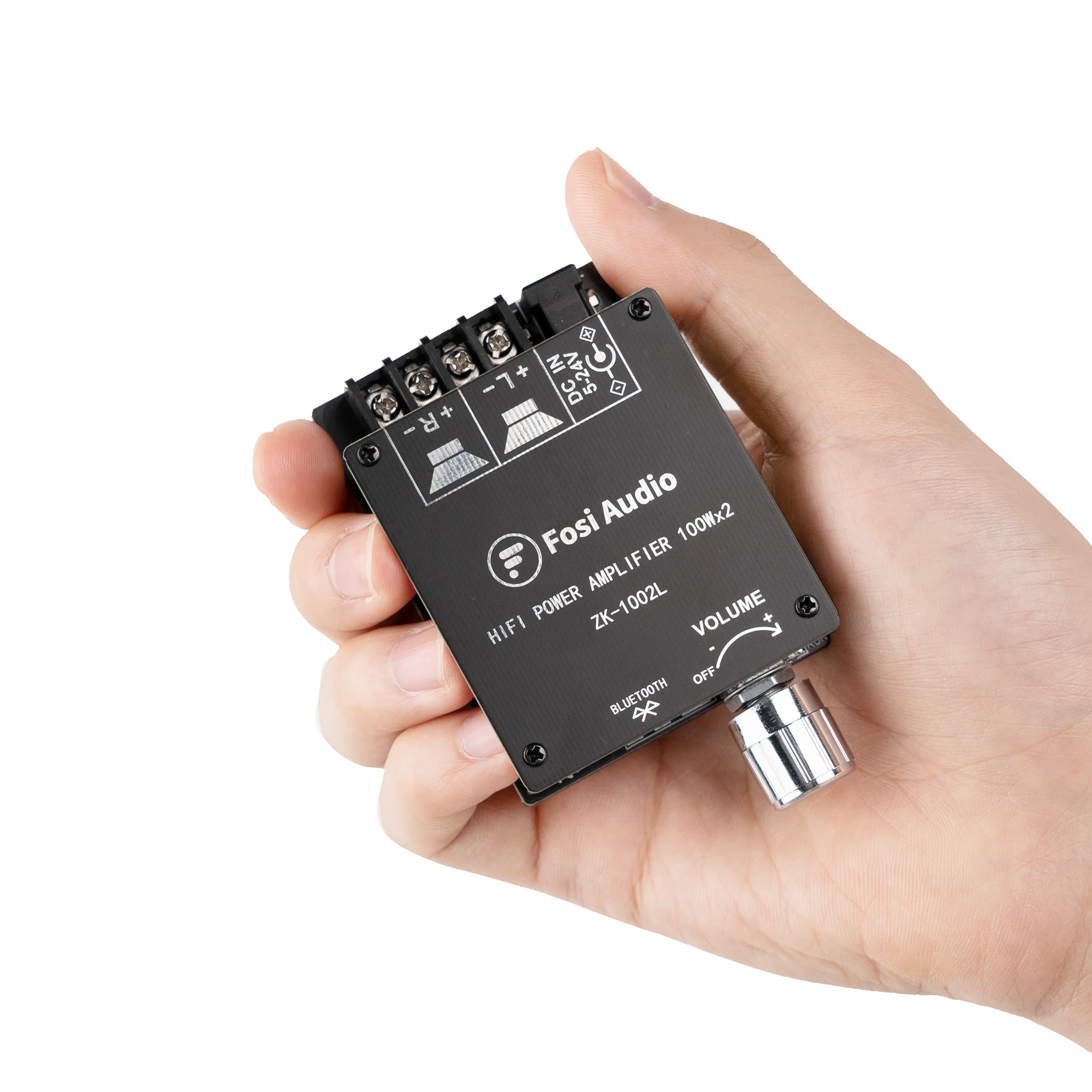 Плата усилителя Fosi Audio 2 1 каналов Bluetooth 5 0 мини-стерео аудио беспроводной