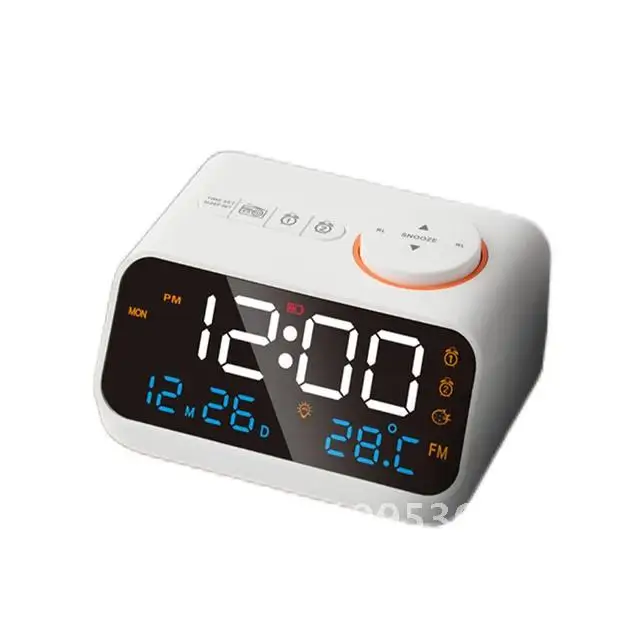 

Цифровые радиочасы с будильником LED