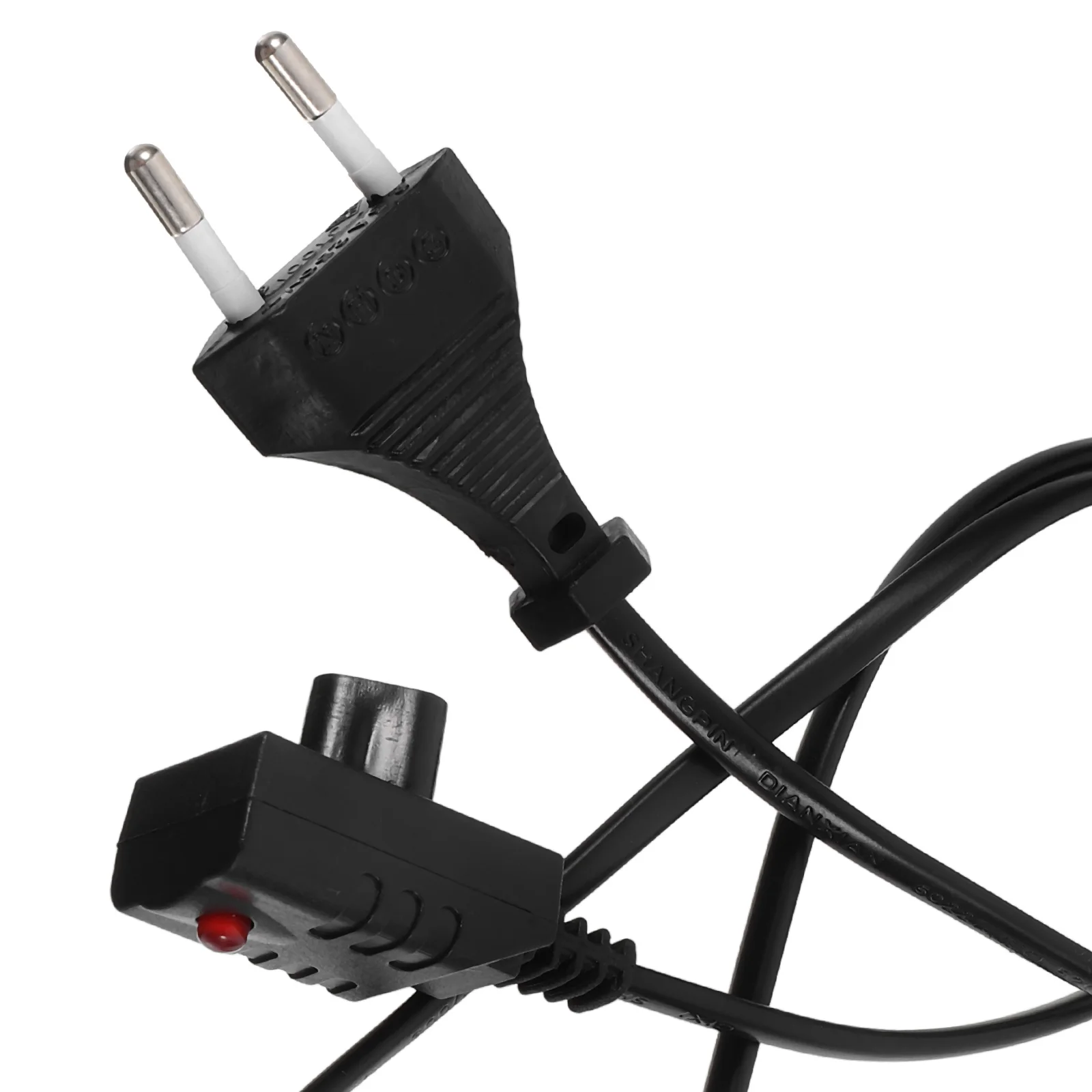 Вилка кабеля для зарядки бутылки с горячей водой электрических грелок рук