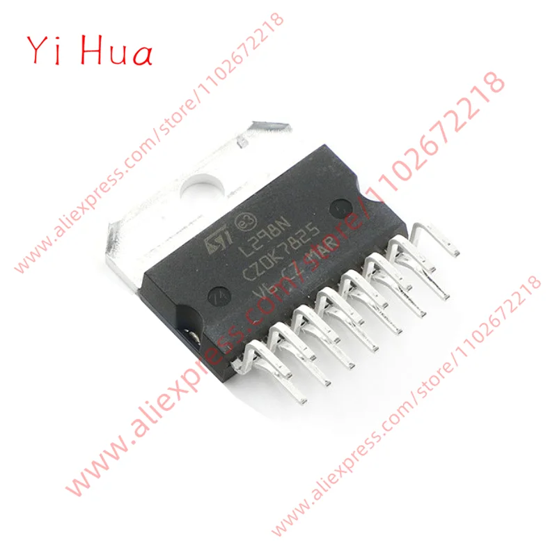 

1PCS New Original L298N stepper motor driver chip/bridge driver internal switch ZIP-15 L298