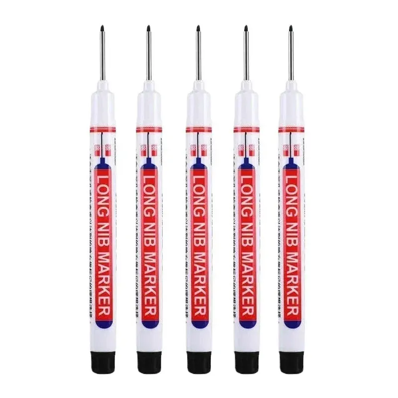 

5-100 шт. перманентные маркеры с длинным наконечником, инструменты для прецизионной маркировки, идеально подходят для проекто...