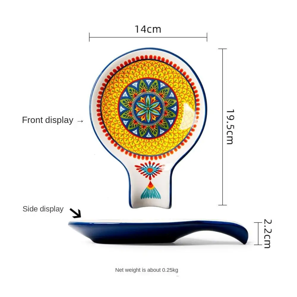 2 шт. керамические подставки для ложек 7 5X5 5 дюйма