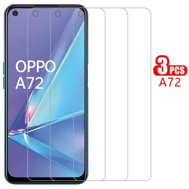 Защитное закаленное стекло для oppo a72 Защитная пленка экрана oppoa72 a 72 72a 6 5 защитная