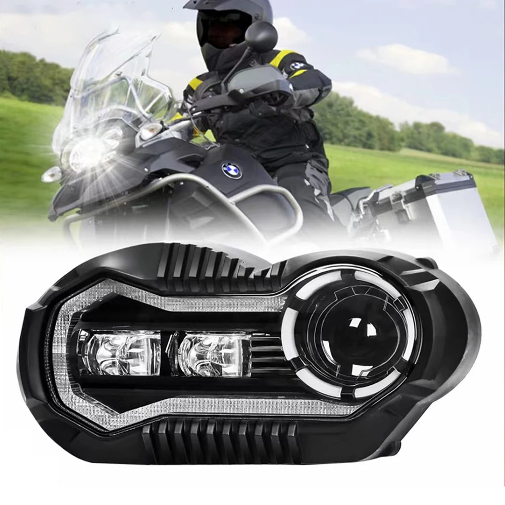 

E24-mark LED Headlights For BMW R1200GS 2004-2013 LC R 1200GS ADV Adventure R 1200 Complete LED Projector Headlight Assembly