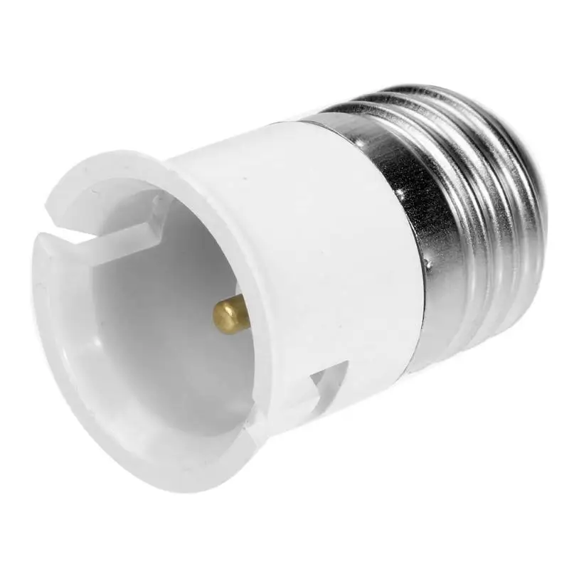 

From E27 to B22 LED halogen CFL light bulb lamp adapter Anti-burning PBT BG1 Light Lamp Holder Adapte Bulb Lamp Holder Adapter