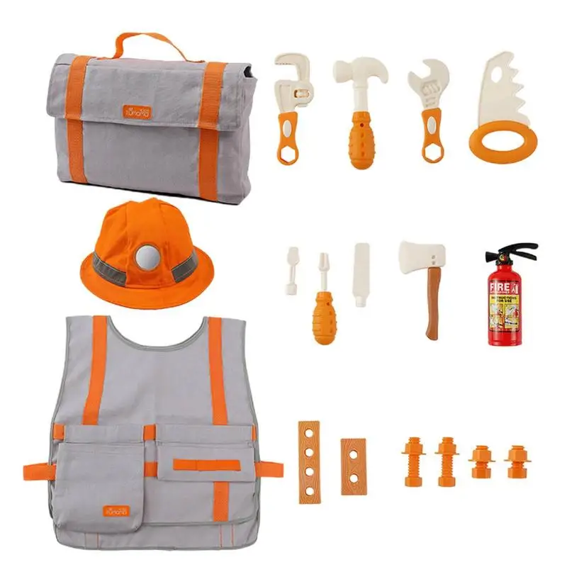 

Tool Toys For Children Repair Tools 18pcs/Set Pretend Play Environmental Engineering Maintenance Tool Toys Gifts