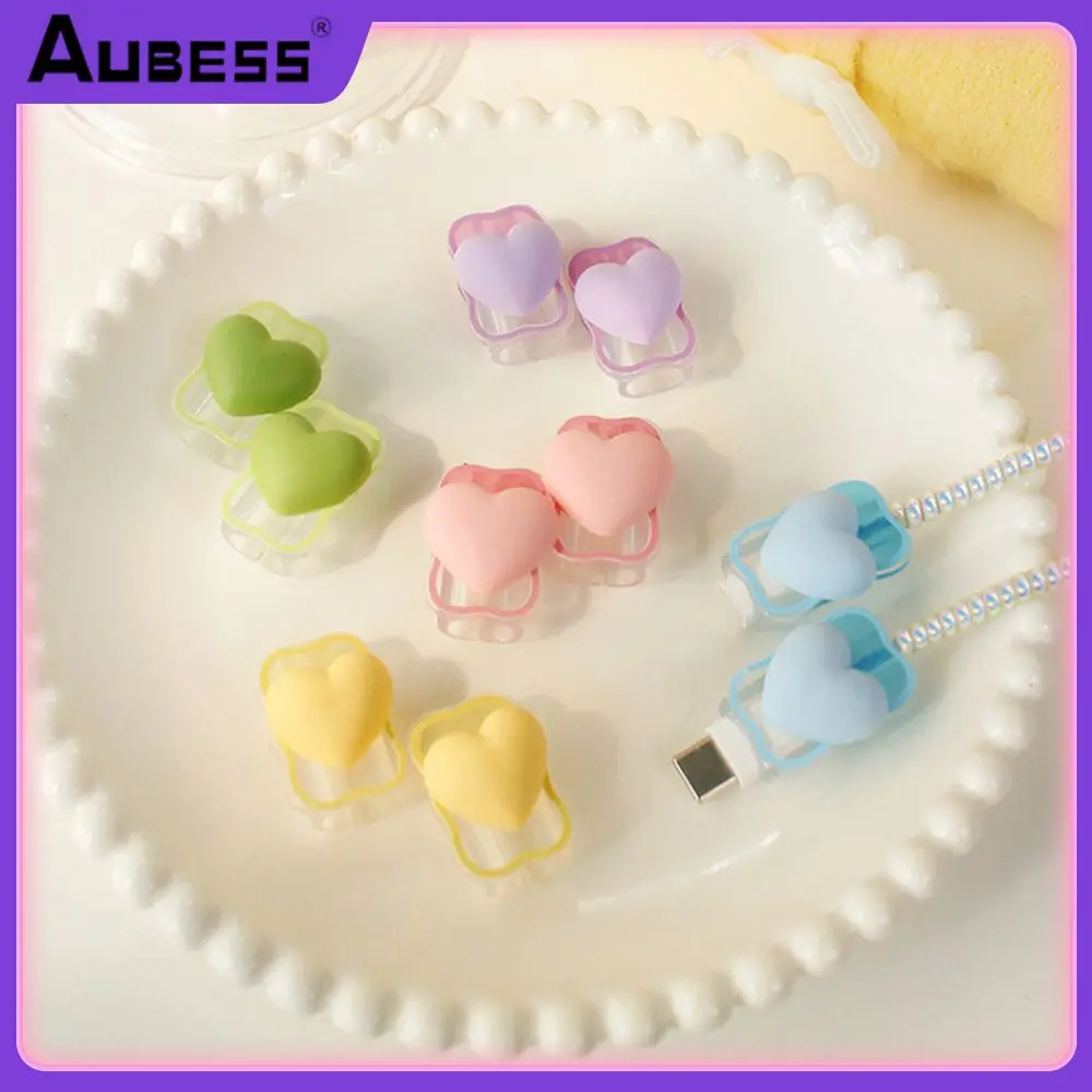 

Charging Data Cable Protector Effective Defense Against Collisions Cartoon Design Is Cute And Charming Protective Wire Set