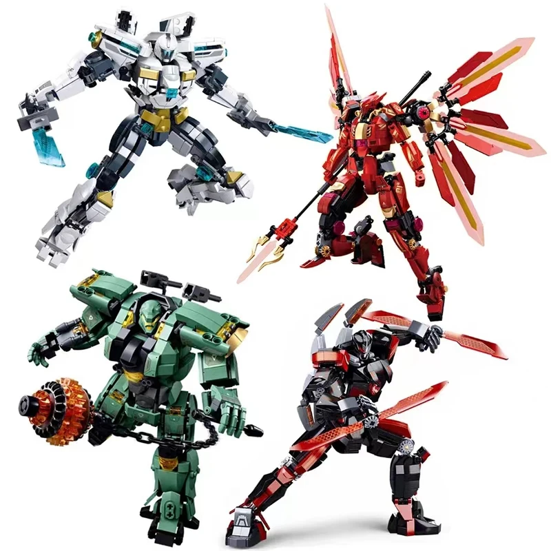 

Mechanical Armor Series Super Robot Pacific Rim Bracer Phoenix Battle Mechs Building Blocks Bricks Movie Figures Model Kid Toy