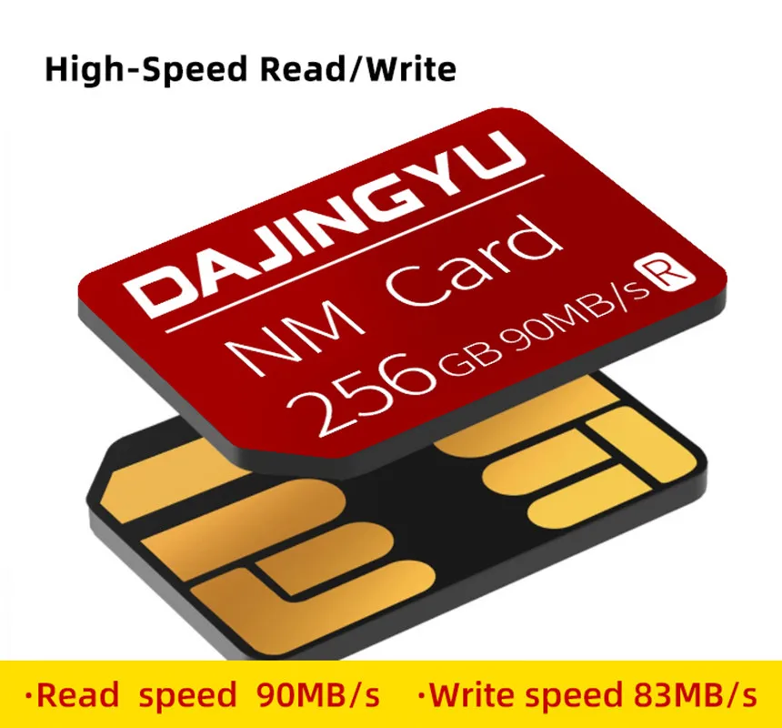 Карта памяти NM TF/SD-карта 90 МБ/с. 128 ГБ/256 ГБ подходит для смартфонов Huawei mate 20 P40 Pro Nova5 6