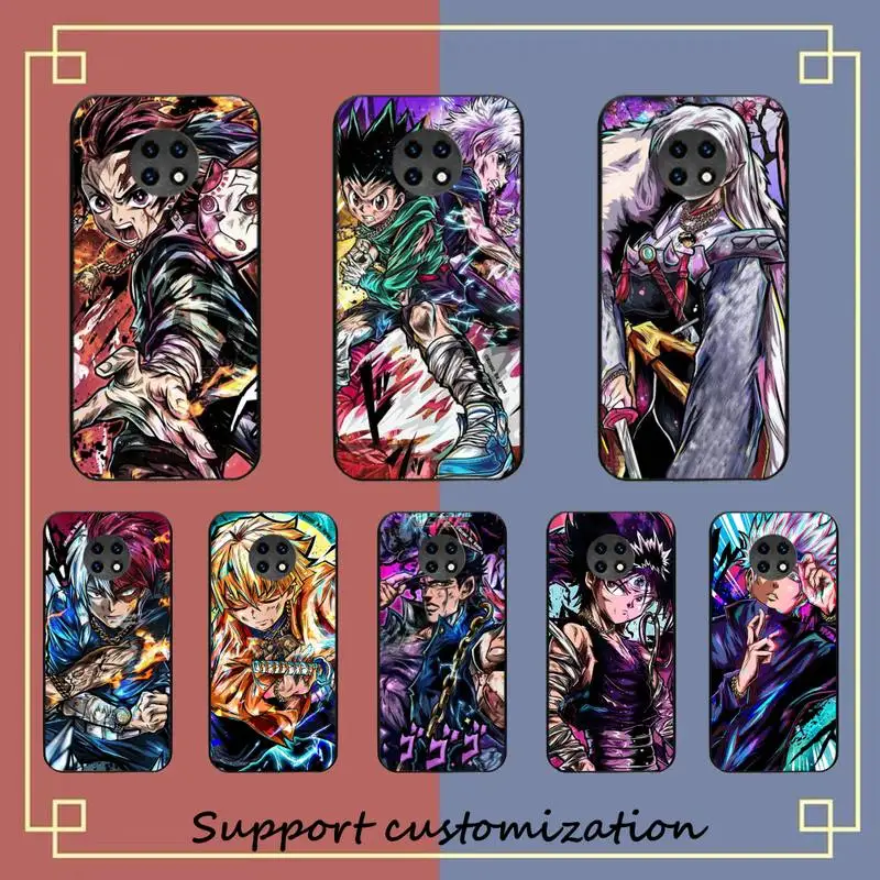 

Anime Art Jujutsu Kaisen Gojo Demon Phone Case For Redmi Note 4 X 5 A 6 7 8 Pro T 9 Pro 9S 10 Pro 11 Pro 11S 11Epro PocoM3pro