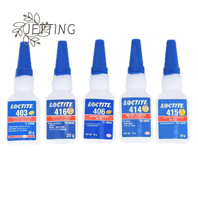 

1PC 20g Loctite 401 403 414 415 415 406 502 Instant Adhesive Bottle Stronger Super Glue Multi-Purpose