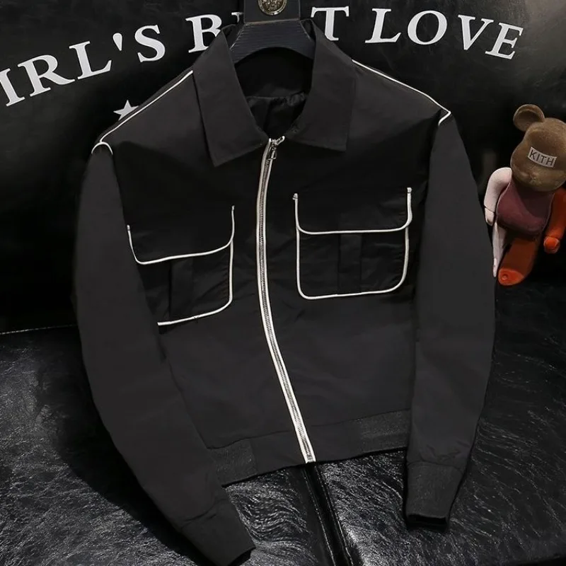 Повседневная Удобная осенняя куртка в минималистском стиле 2024 бойфренд