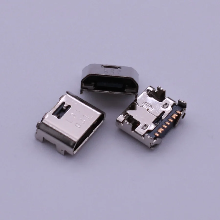 10-100 шт., 7-контактный USB-разъем для зарядки мобильных телефонов