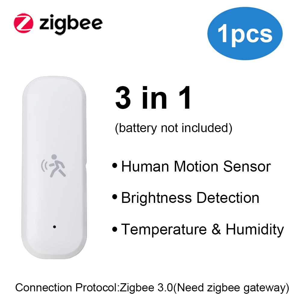 

Умный датчик движения Haozee ZigBee с датчиком температуры и влажности