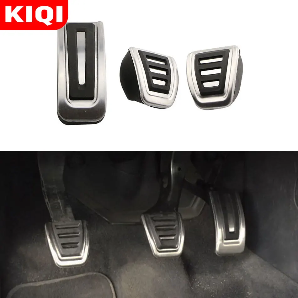 

Автомобильные педали из нержавеющей стали для VW SEAT SKODA Golf 3 4 Polo 9N3 Octavia Ibiza Fabia A1 A2 A3 GTI Audi TT, чехол для педали