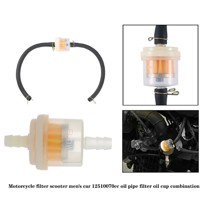 

Universal Magnet Gas Fuel Filter Gasoline Cleaner Petrol Pipe Hose Line for ATV