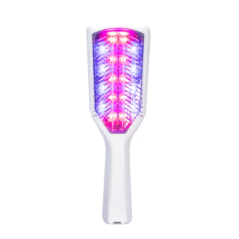 

KKS High Frequency Vibrating Head Massager Brush Electric Photon Physiotherapy Hair Care Comb Massage Hairbrush Machine