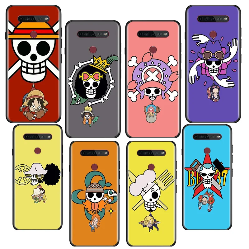 

Anime One Piece Logo For LG Q60 V30 V40 V50 V50S V60 G8 G8X G8S ThinQ 5G K22 K40S K41S K50S K51S K61 K71 K92 5G Black Phone Case