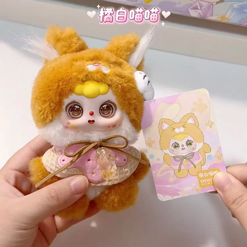 Фото DOOBO Lucky Meow Tales: Коллекционная фигурка-сюрприз в закрытой коробке, аниме-кукла, модель, подвеска, брелок, подарок №4