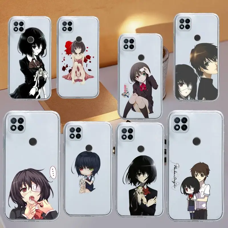 

Mei Misaki Another Phone Case Transparent for Xiaomi redmi note x f poco 10 11 9 7 8 3 i t s pro cover shell coque