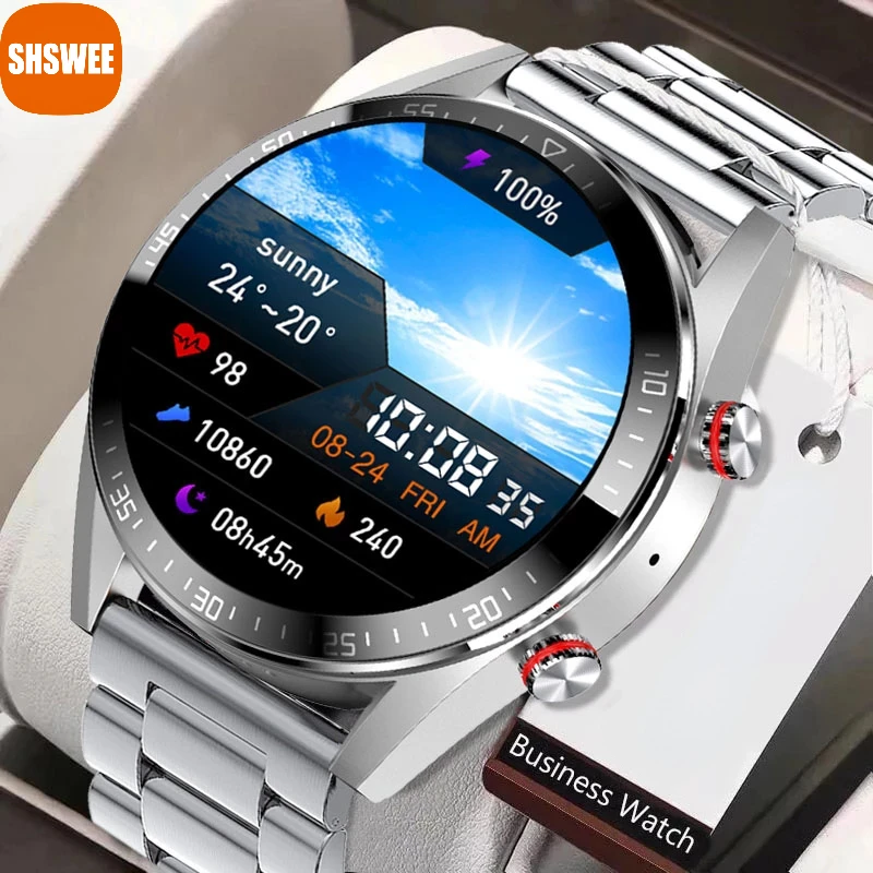 

For Xiaomi Smart Watch Always Display The Time Bluetooth Call Local Music Smartwatch for Men Android TWS Earphones