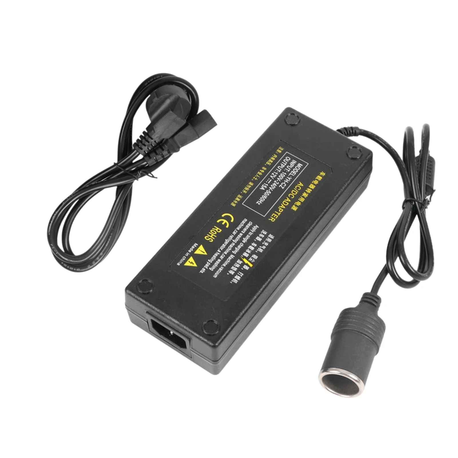 

AC To DC Adapter 110V-220V To 12V 6A 8A 10A Power Supply Cigarettes Lighter Converter Inverter 12V For Car Air Pump