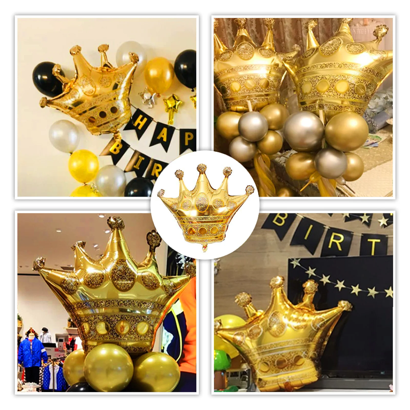 

2022 Jubilee Queen Balloons Decor Crown Aluminium Foil Balloon For Birthday Wedding Party Baby Shower Decorations