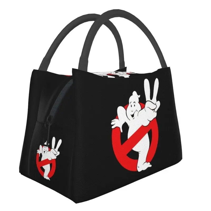

Ghostbusters Logo Portable Lunch Boxes Leakproof Supernatural Cooler Thermal Food Insulated Lunch Bag Hospital Pinic Container
