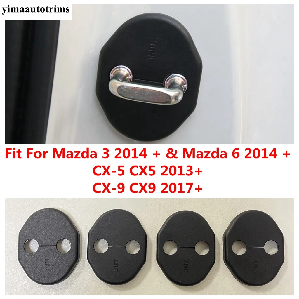

Защитная накладка дверного замка для Mazda CX-9 CX9 2017 - 2025 / CX-5 CX5 2013 - 2025 / Mazda 3 2014 - 2025 / Mazda 6 2014 - 2025