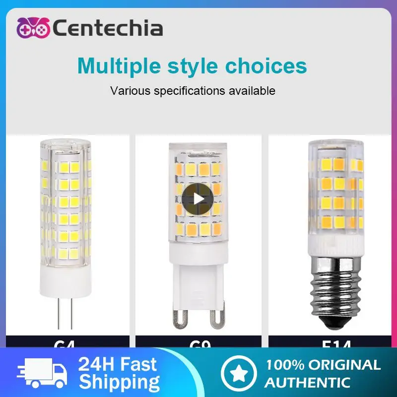 

5/8/10PCS 9w 10w Replace Halogen Lamp Chandelier Light Low Power G9 Led Bulb Energy Saving Ceramic Corn Lamp Home Lighting 220v