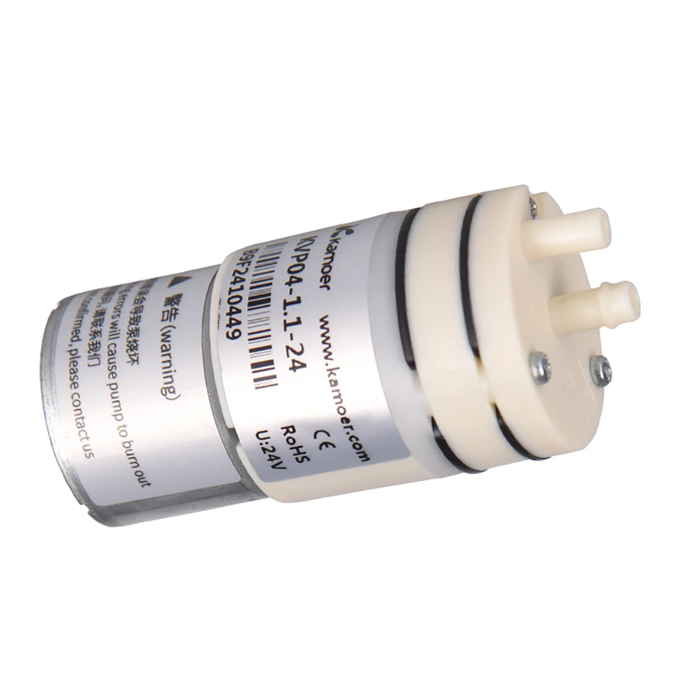 

For Kamoer KVP04 Small Electric 1.1L/min 12V 24V DC Brushless Motor Micro Mini Diaphragm Air Miniature Vacuum Pump