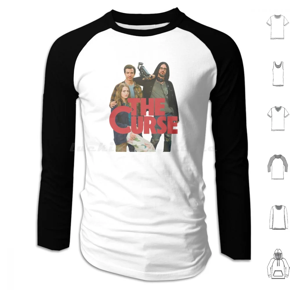 Толстовки с изображением продырки A24 длинным рукавом проклеивание ТВ-шоу Бенни