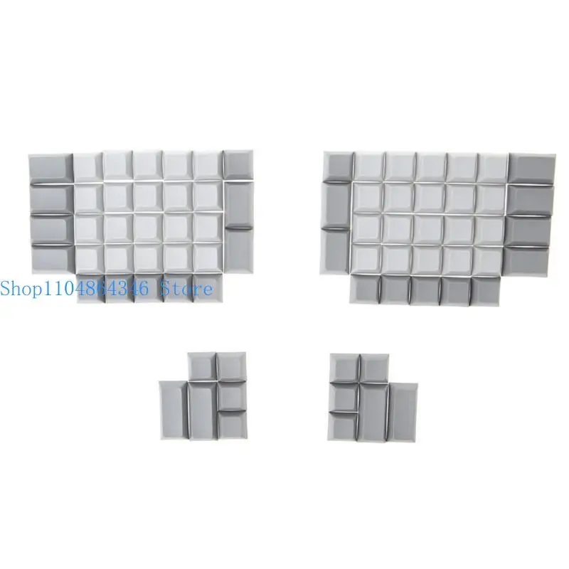 Фото 652F 76 клавиш PBT Keycap Профиль DSA без гравировки для крышки клавиатуры для переключателя Ergodox MX №4